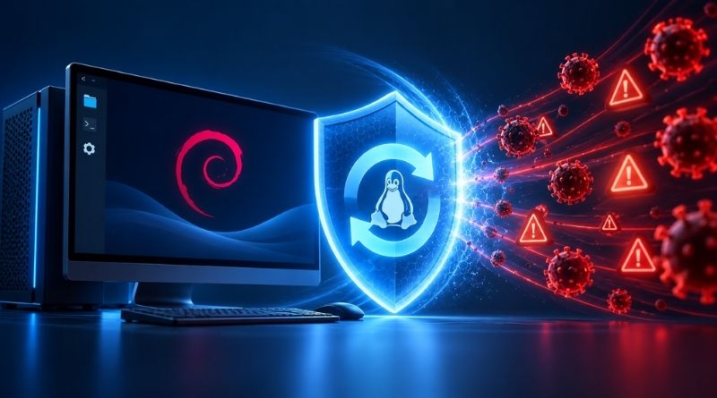 Debian 13 : cette mise à jour du noyau Linux corrige plus de 1 300 failles de sécurité