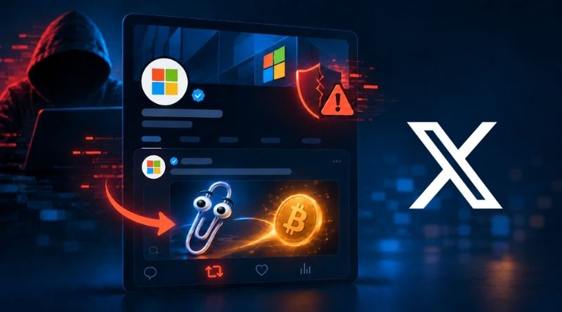 Le compte X officiel de Microsoft piraté pour promouvoir un token crypto à l’effigie de Clippy