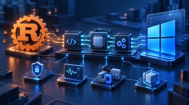 Chez Microsoft, Rust n’est plus un projet annexe : il rejoint C++ au premier rang